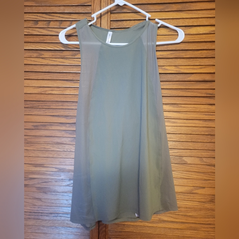 Athleta Sage Green Tank Top‎ Ladies Size Large